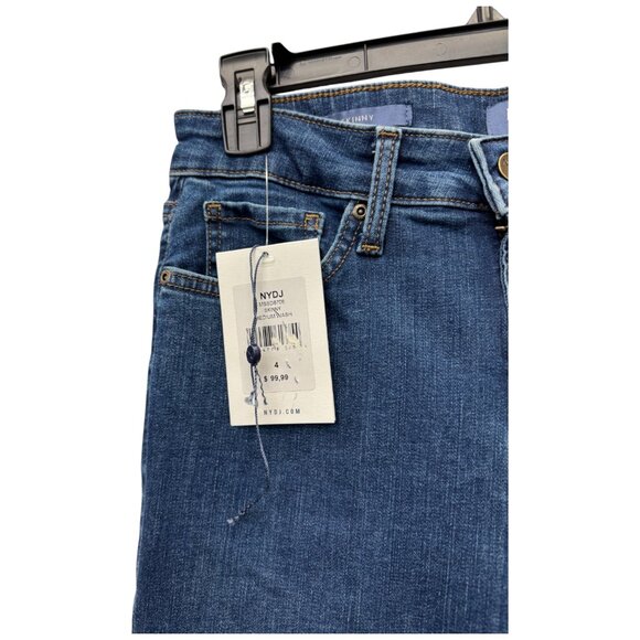Size 4 - NYDJ - Skinny Jeans Medium Wash Sculpt Stretch Denim NEW $100 msrp - Picture 3 of 5